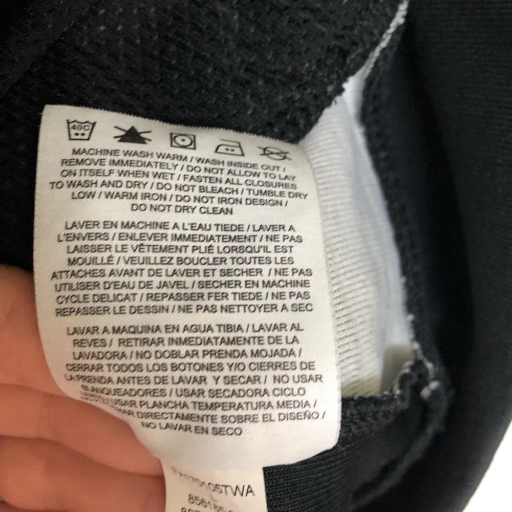 Nike Sportswear Advance Full Zip Hoodie Sweatshirt Black Large